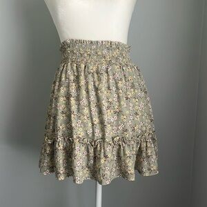 Floral skirt